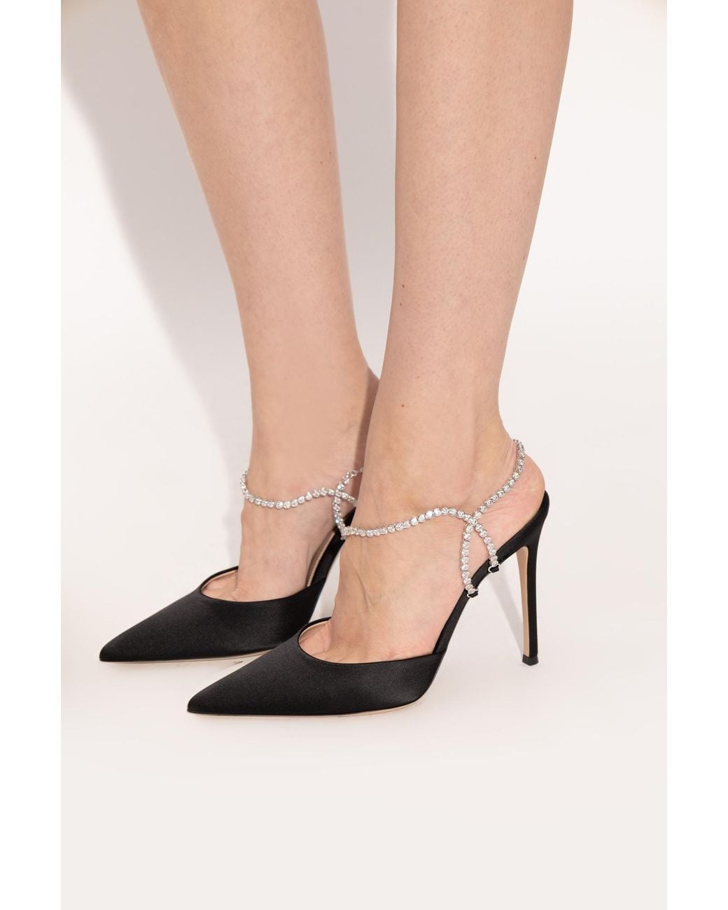 Gianvito Rossi White Heeled Shoes