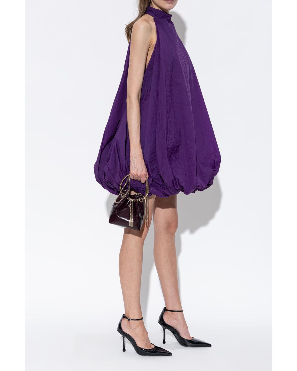 Jimmy Choo Black 'Quinci 95' Heeled Shoes