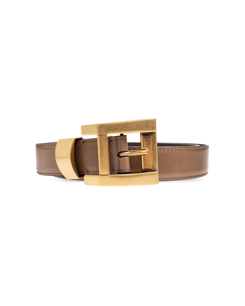Versace Brown Leather Belt