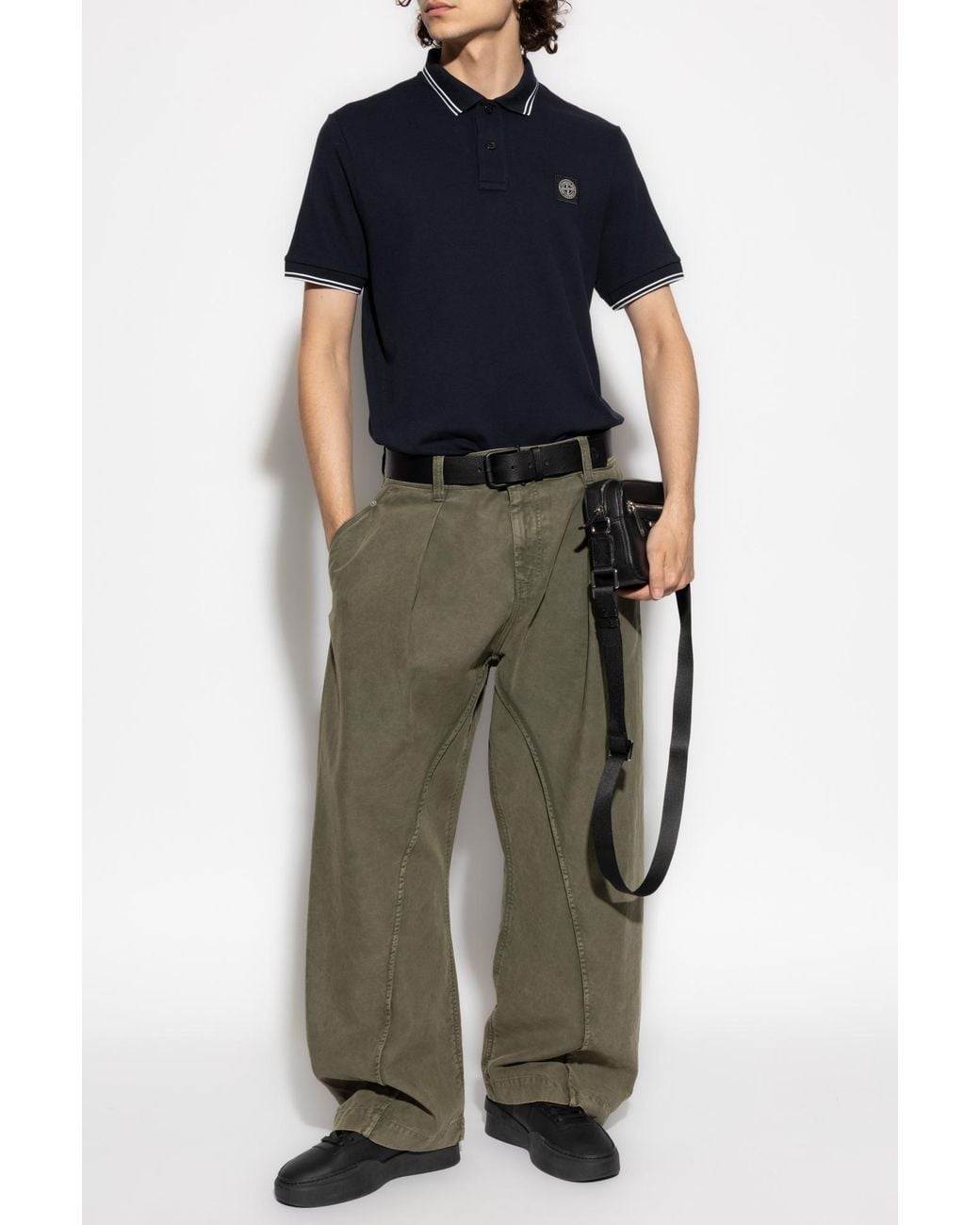 Stone Island Multicolor Polo With Logo for men