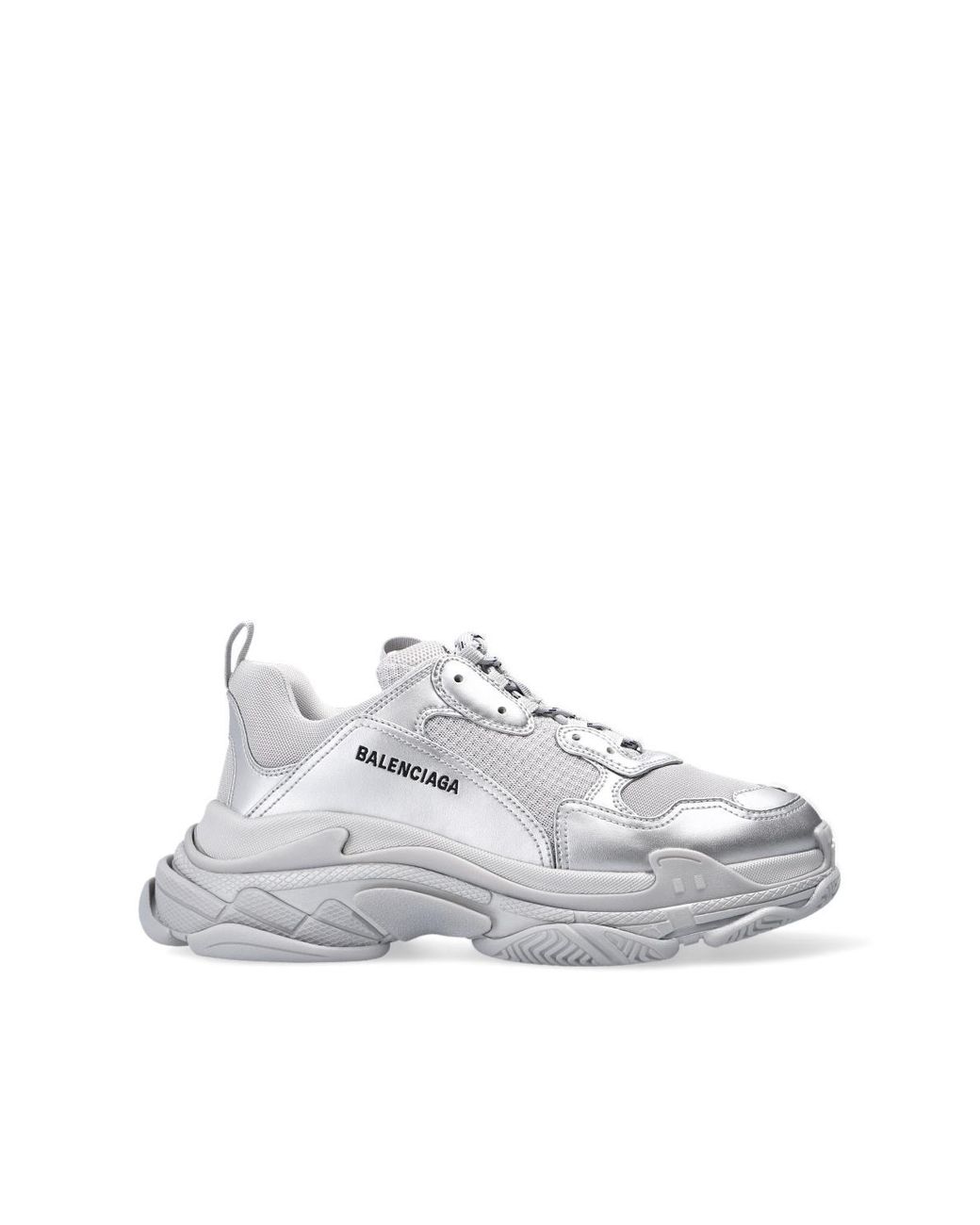 Balenciaga 'triple S' Sneakers in Metallic for Men | Lyst