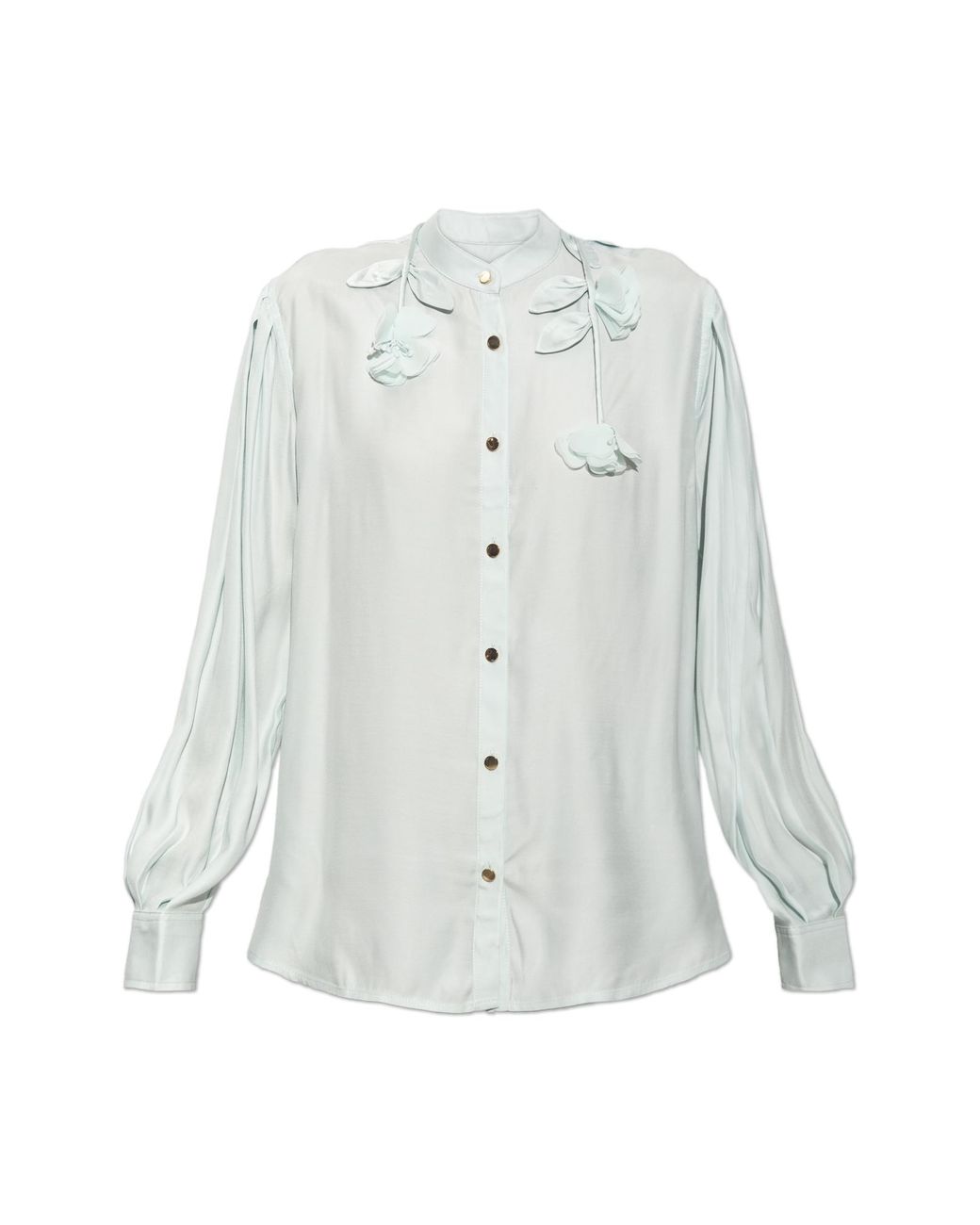 Self-Portrait White Shirt With Embellishment