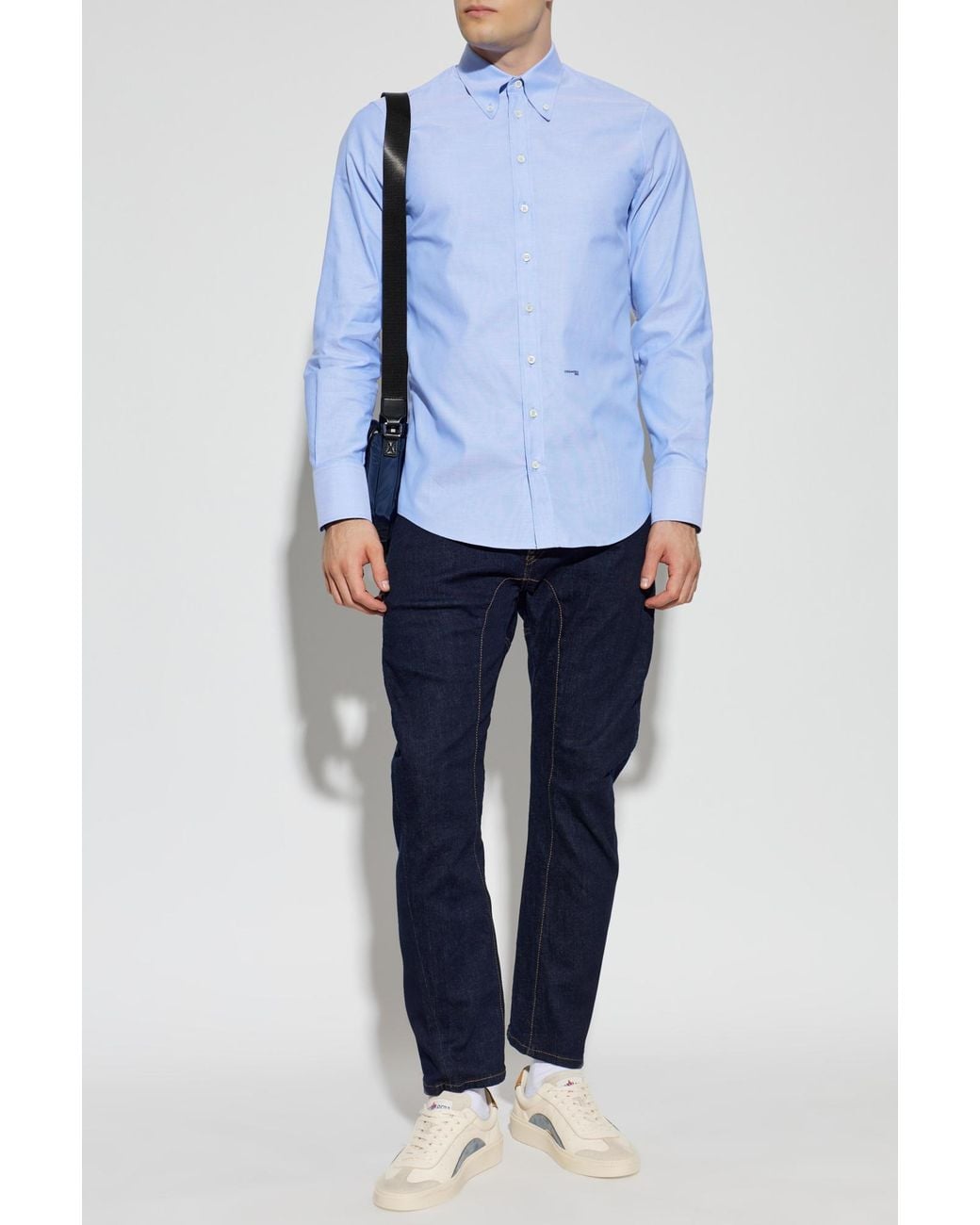 DSquared² Blue "Biker" Jeans for men
