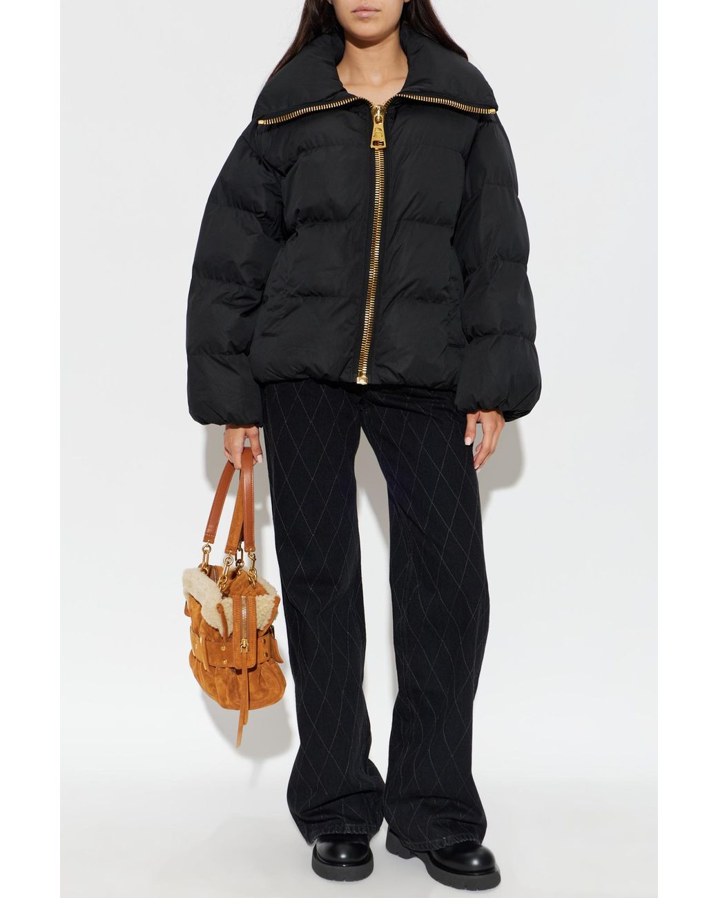 Balmain Black Insulated Jacket