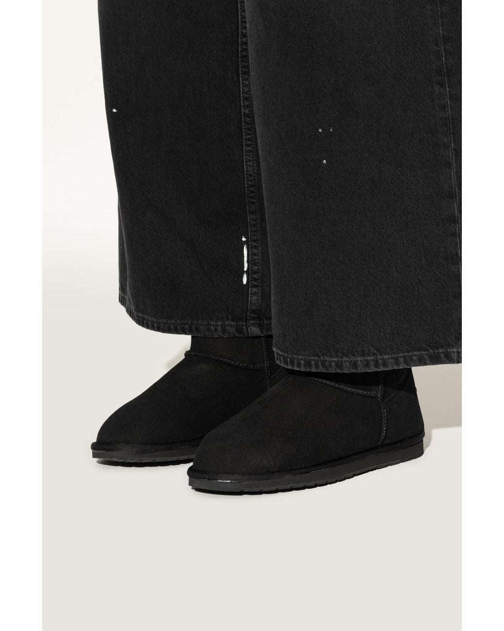 EMU Black Platinum Stinger Slim Mini Snow Boots