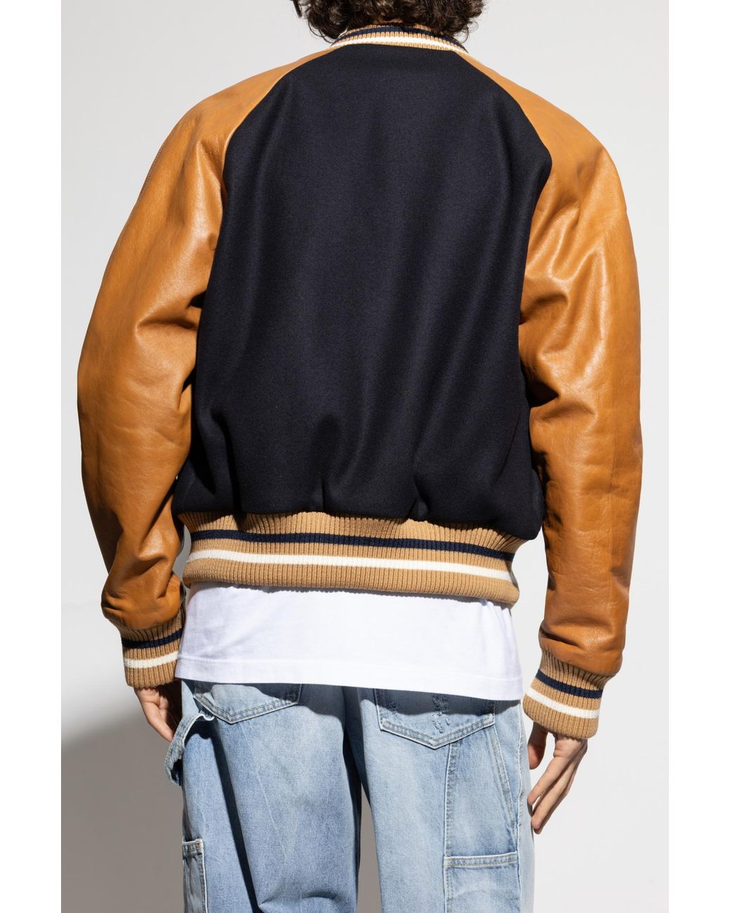 DSquared² Blue Wool Jacket for men