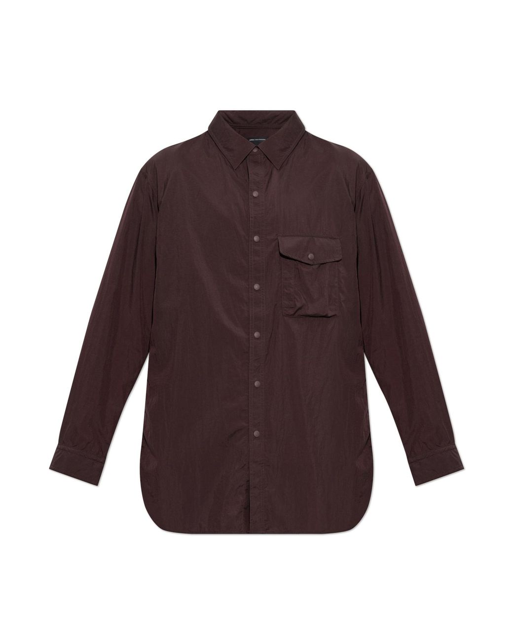 Y-3 Purple Ortalion Shirt for men
