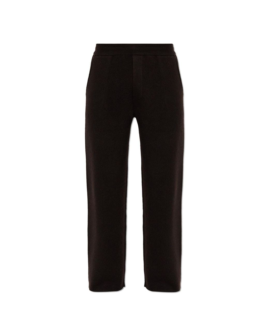 Lisa Yang Black Cashmere Trousers 'Parker' for men