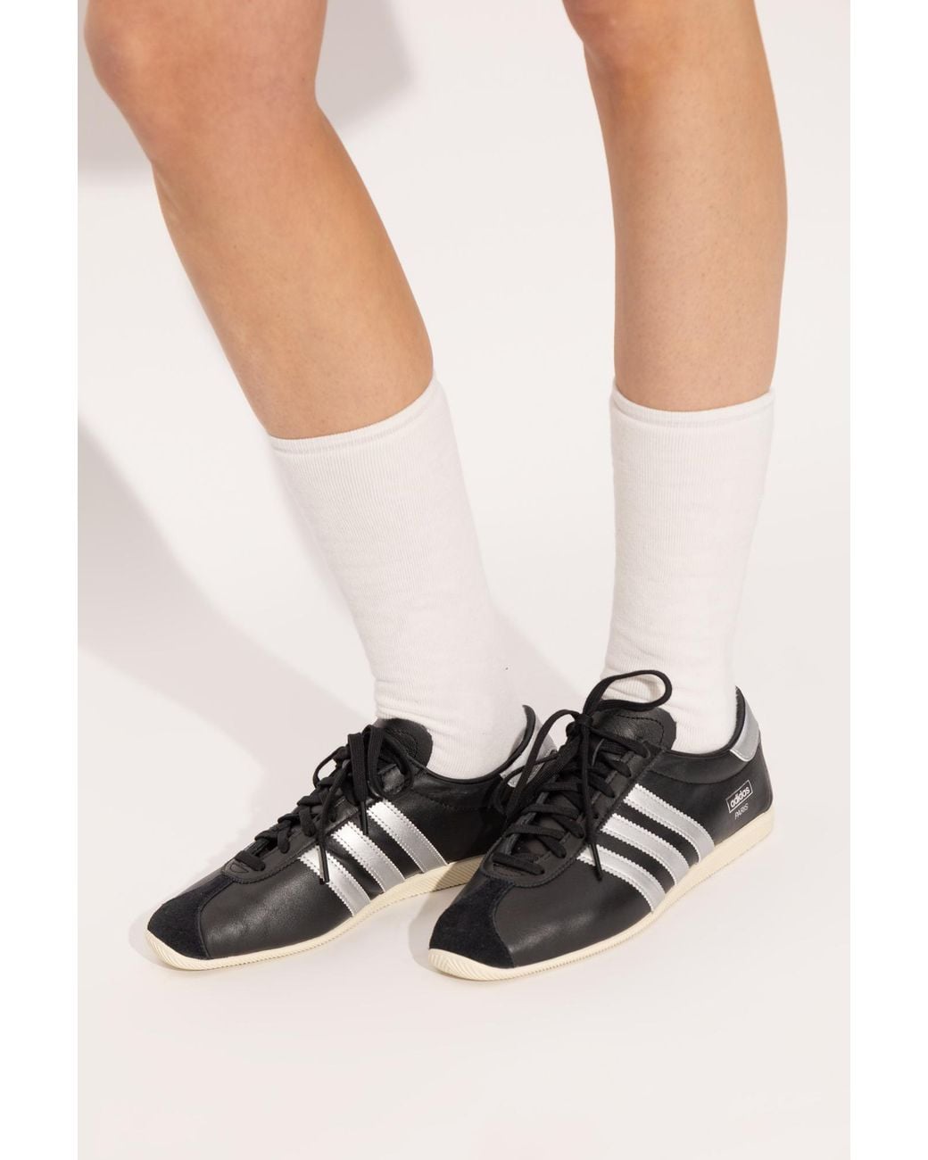 Adidas Black 'Paris' Sports Shoes