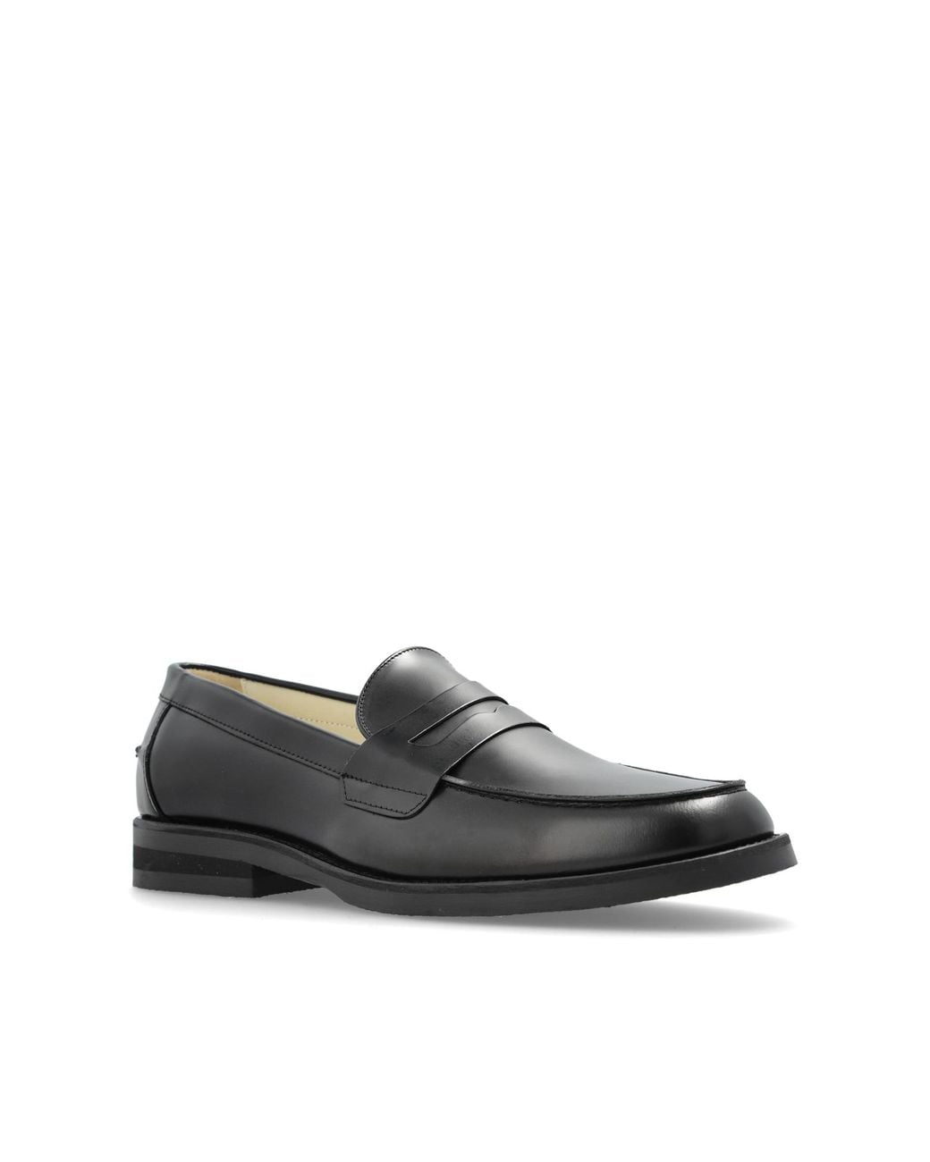 Duke & Dexter Black "Wilde" Loafers for men