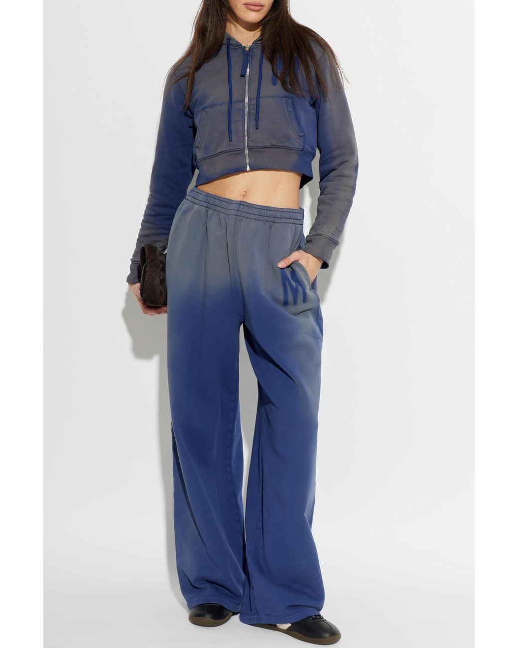 Moschino Blue Insulated Hoodie