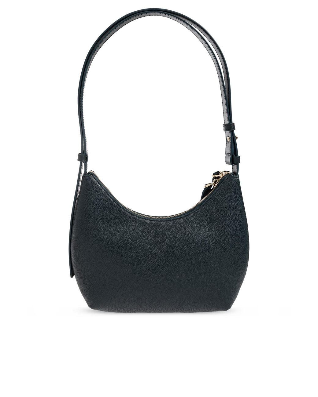Furla Black Leather Bag 'Goccia S'