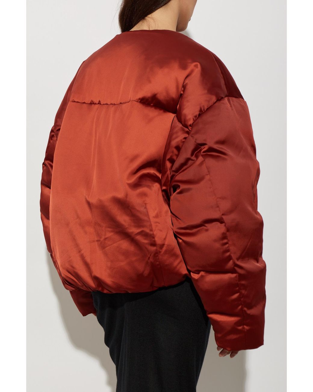 Entire studios Red Down Jacket