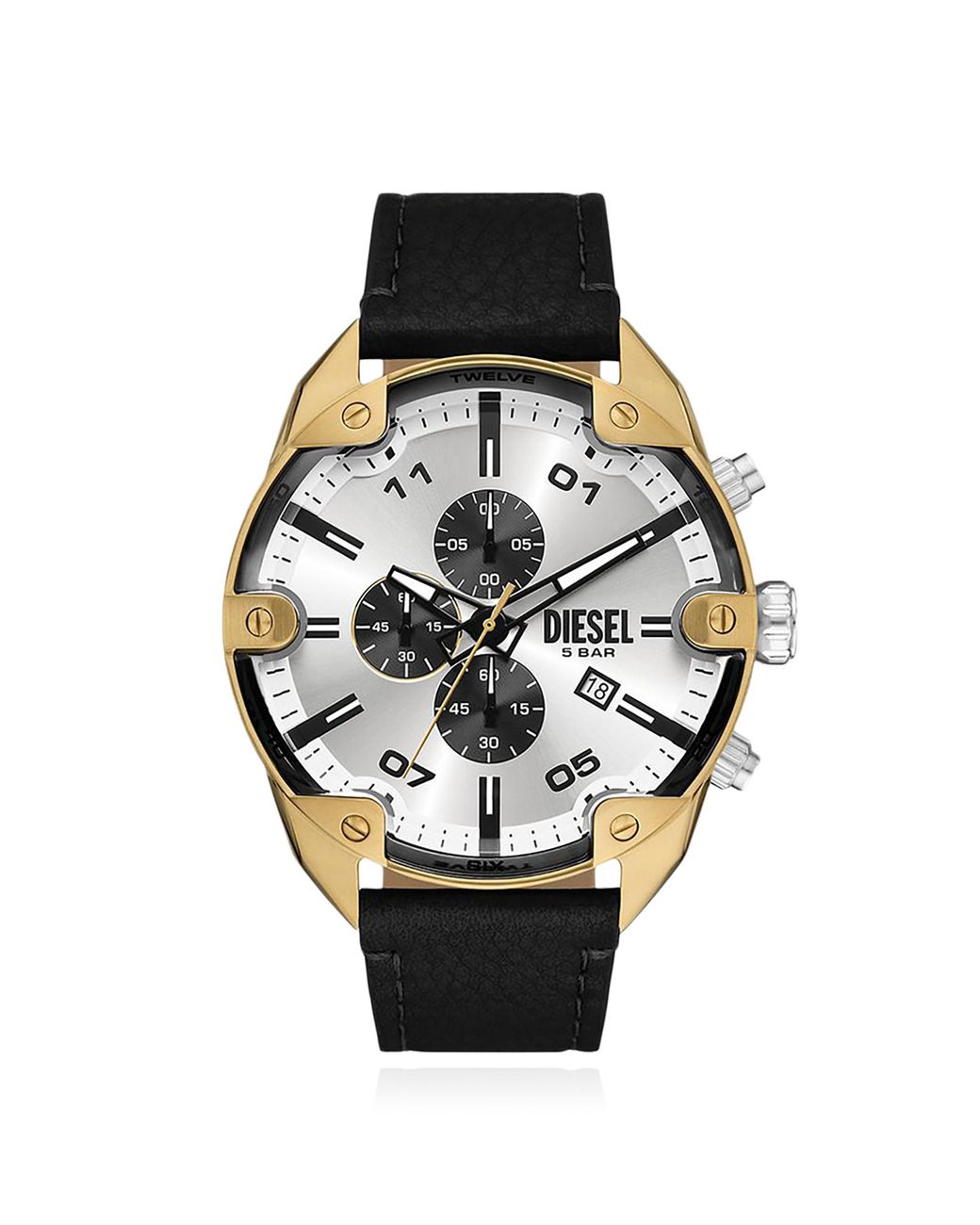 DIESEL Blue "Spiked" Watch for men
