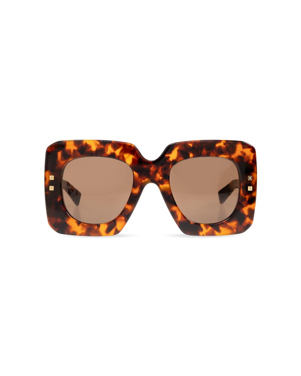 Balmain Brown B-Bold Sunglasses