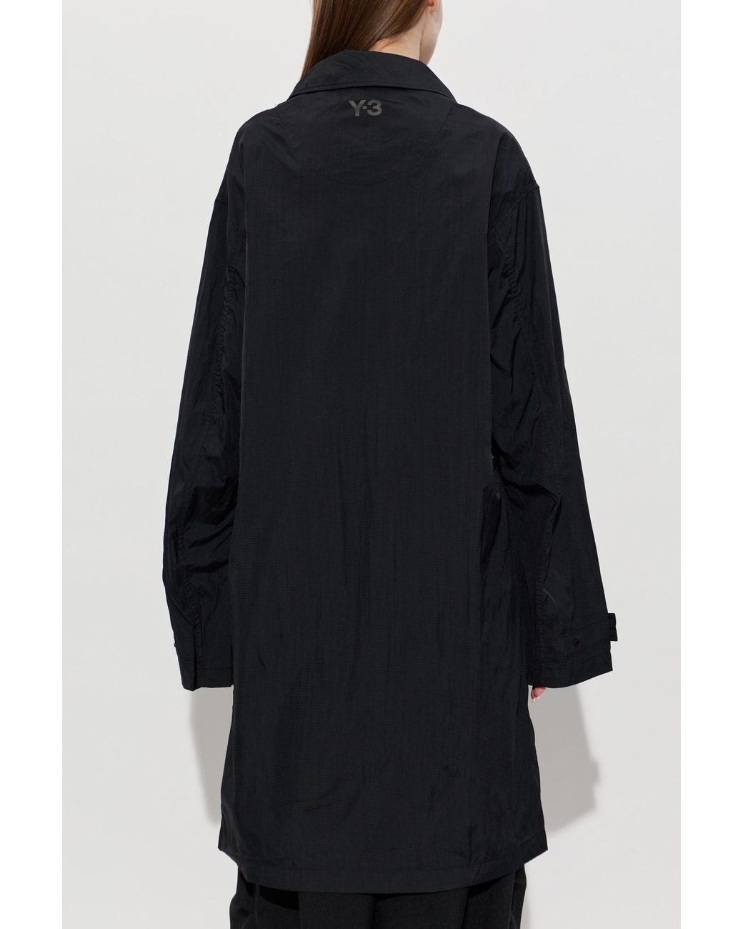 Y-3 Black Jacket With Pockets