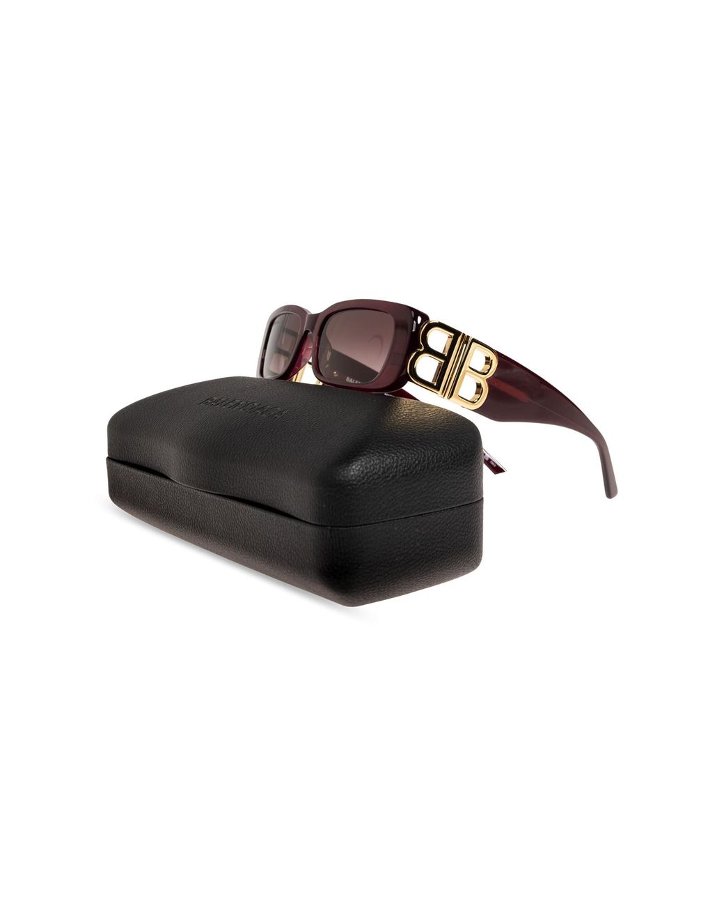 Balenciaga Red Sunglasses