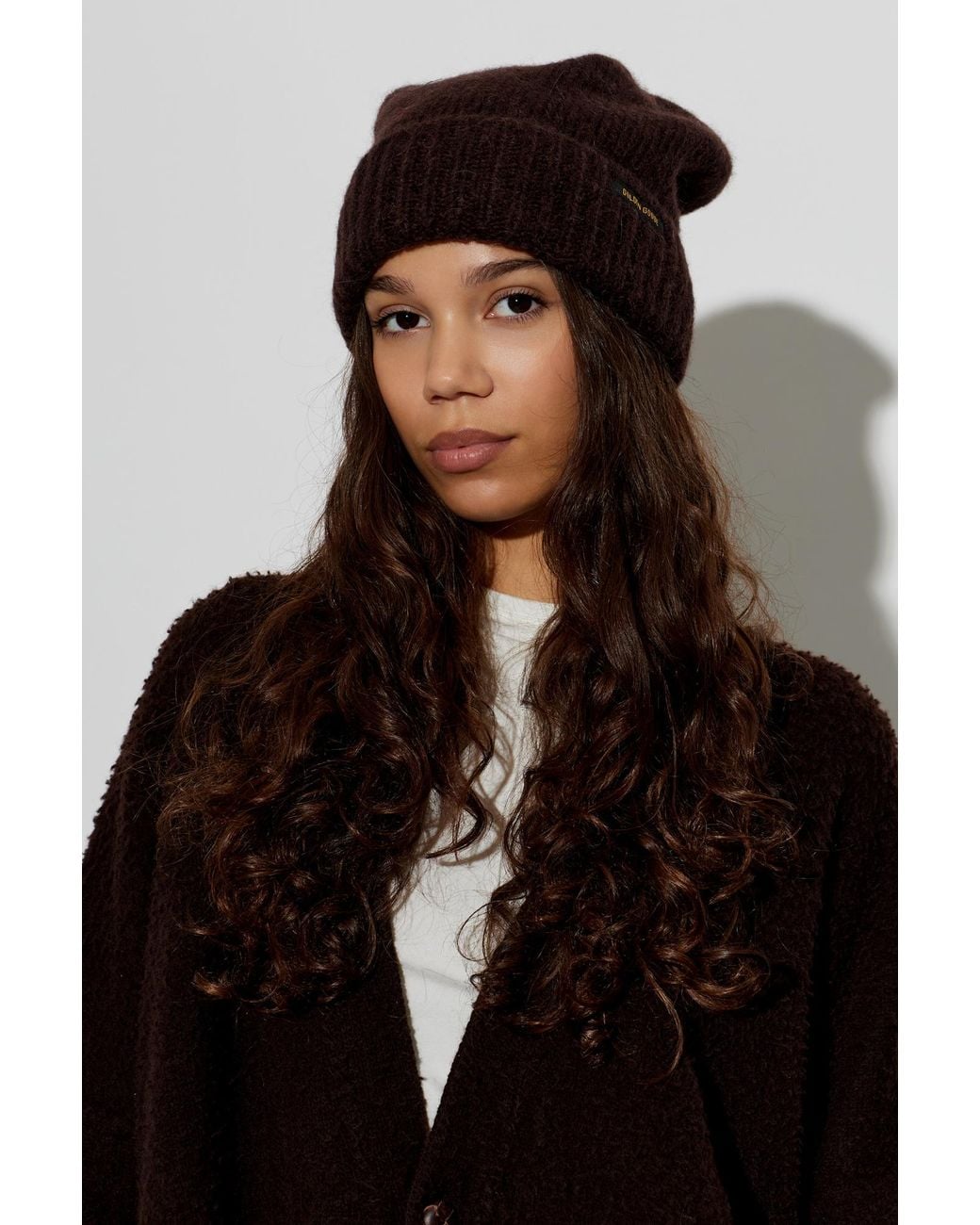 Golden Goose Deluxe Brand Black Wool Beanie