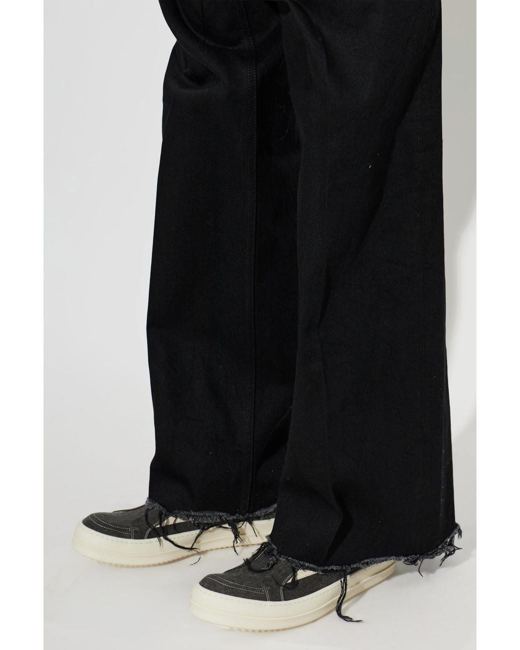 Rick Owens Gray 'Laceless Vintage' Sneakers for men