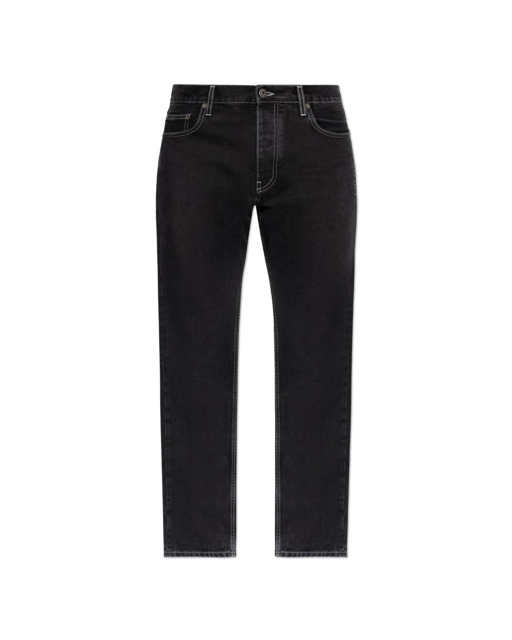Off-White c/o Virgil Abloh Black Jeans With Logo for men