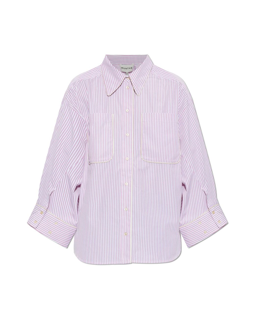 Munthe Purple "Voyage" Shirt