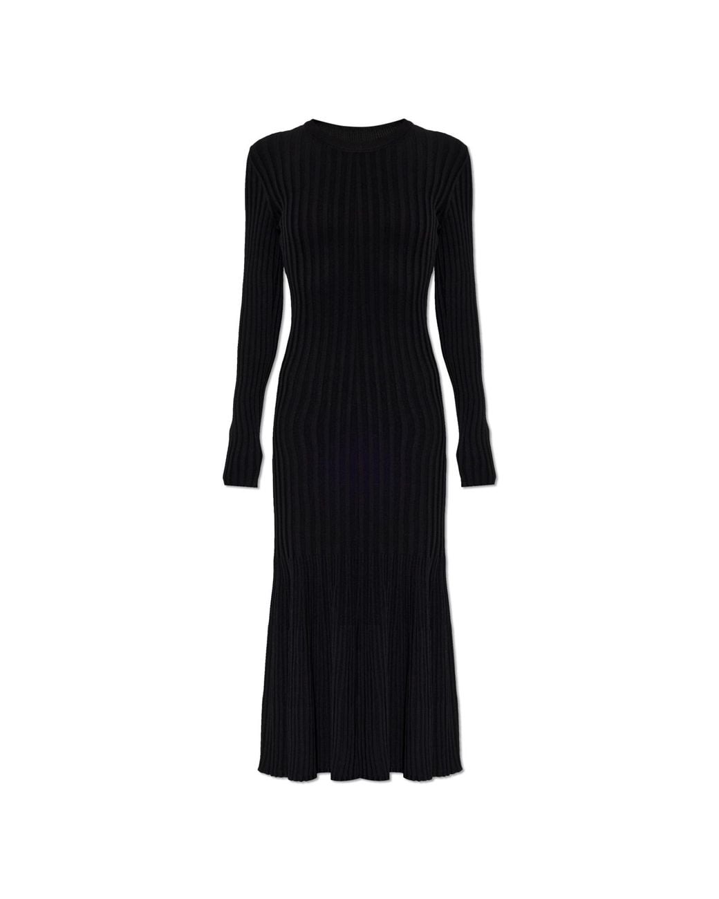 AMI Black Dress With Long Sleeves