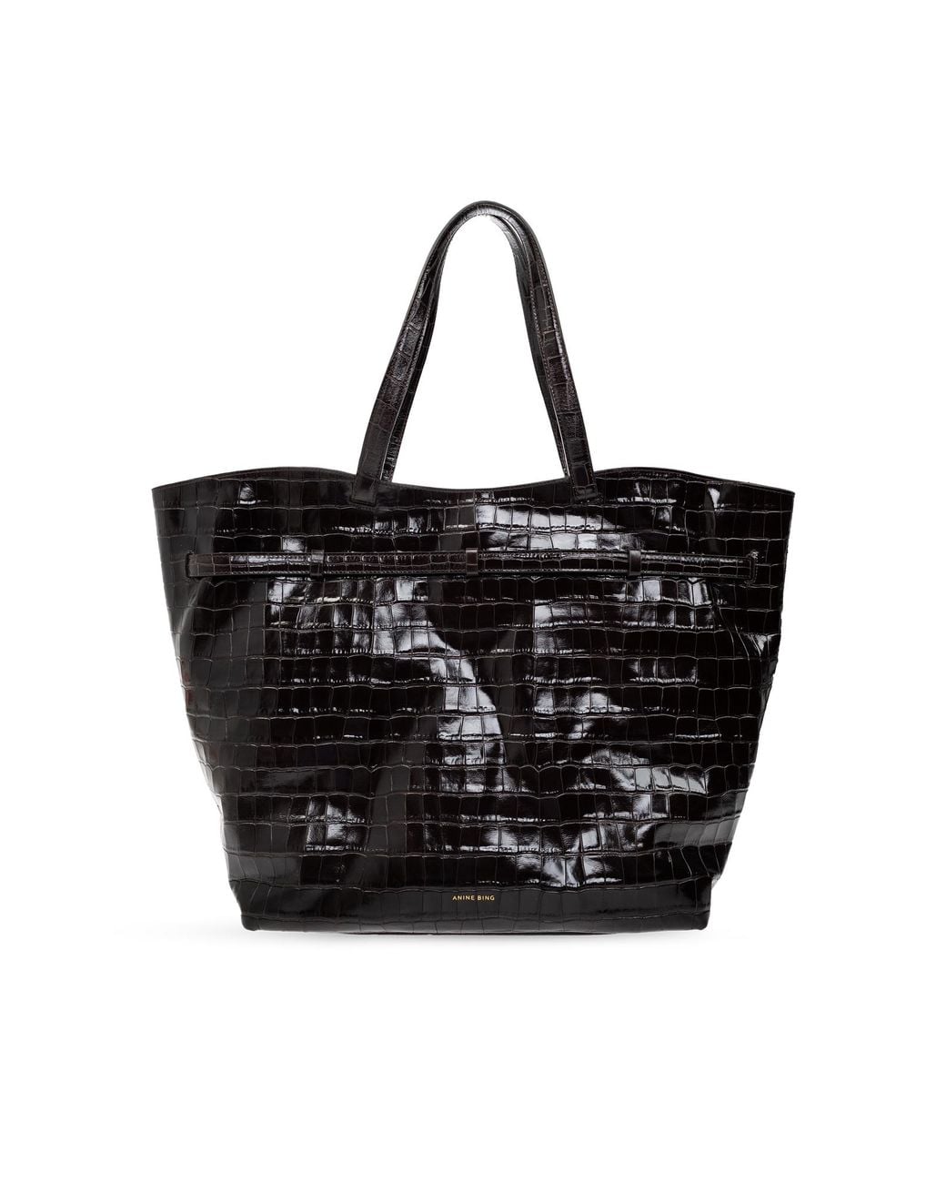 Anine Bing Black 'Elly' Tote Bag