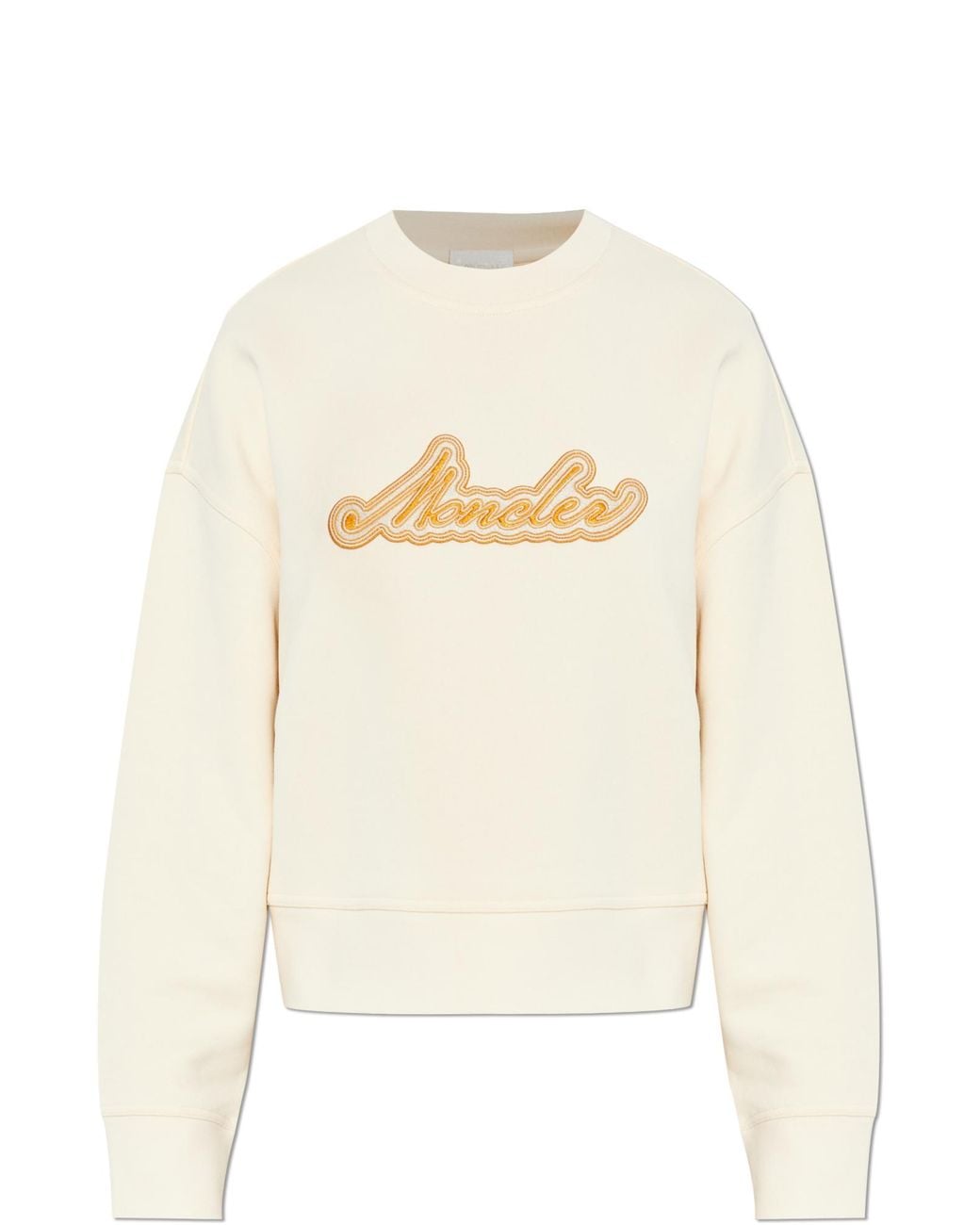 Moncler Natural Sweatshirt With Logo