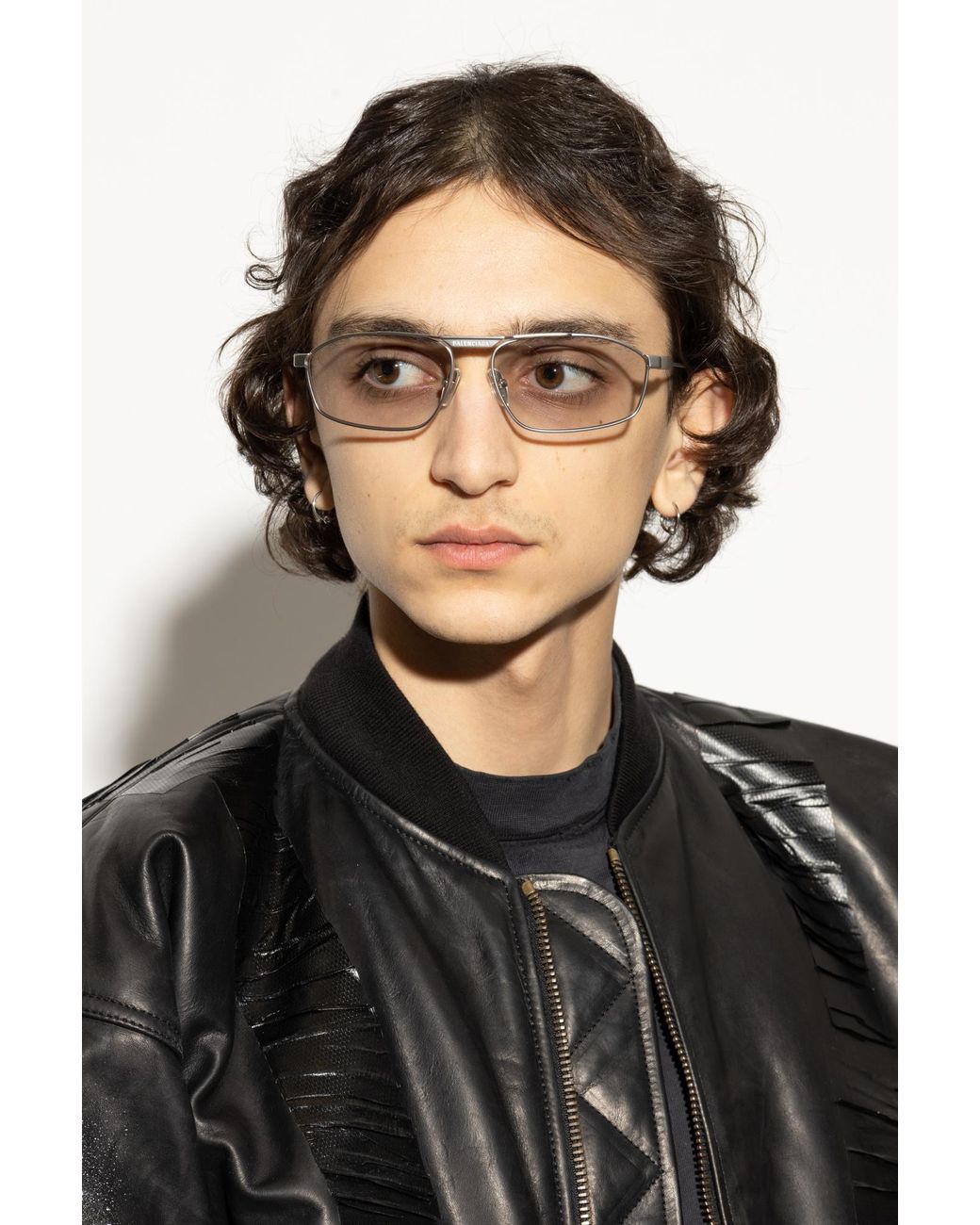 Balenciaga Metallic Sunglasses for men