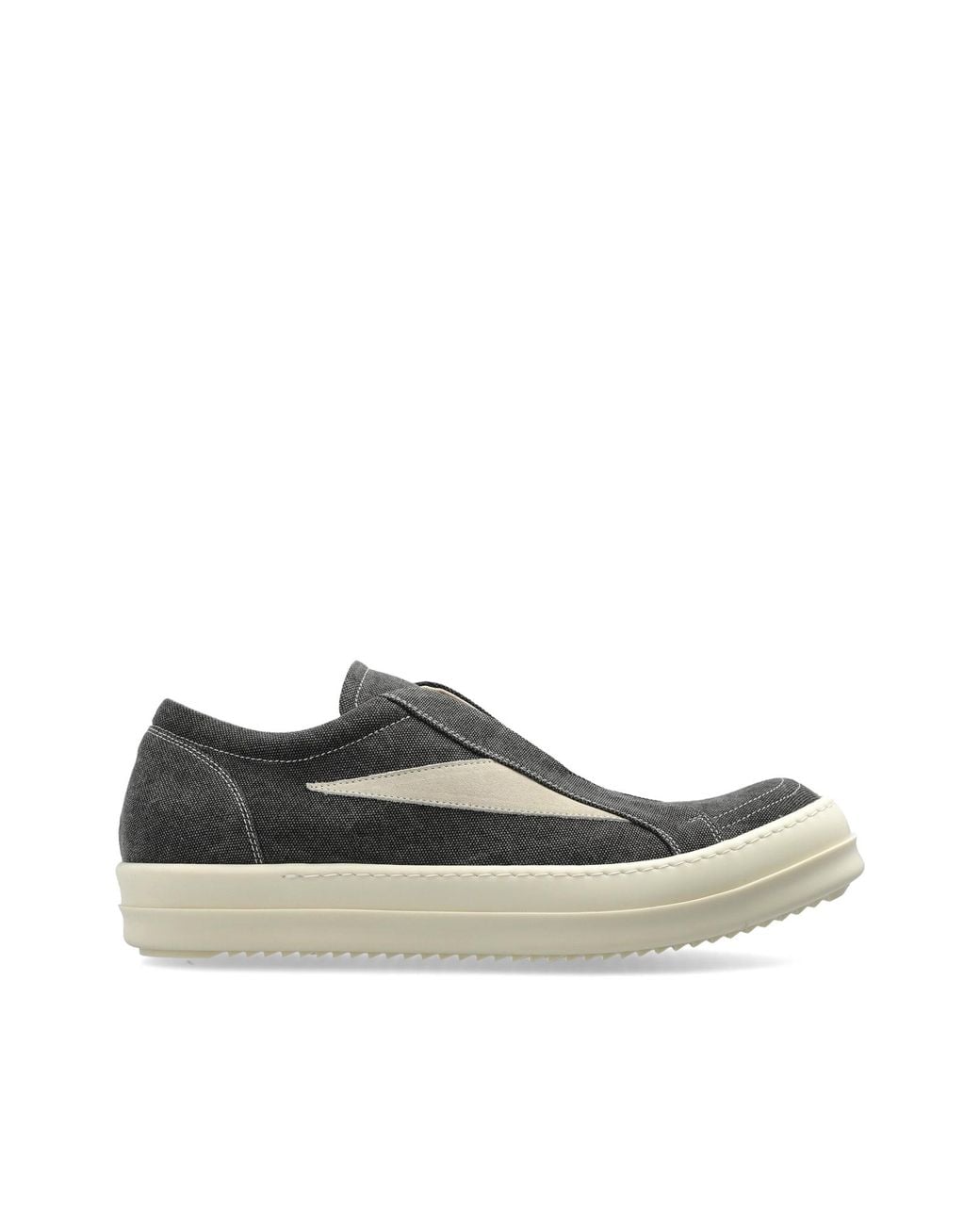 Rick Owens Gray 'Laceless Vintage' Sneakers for men