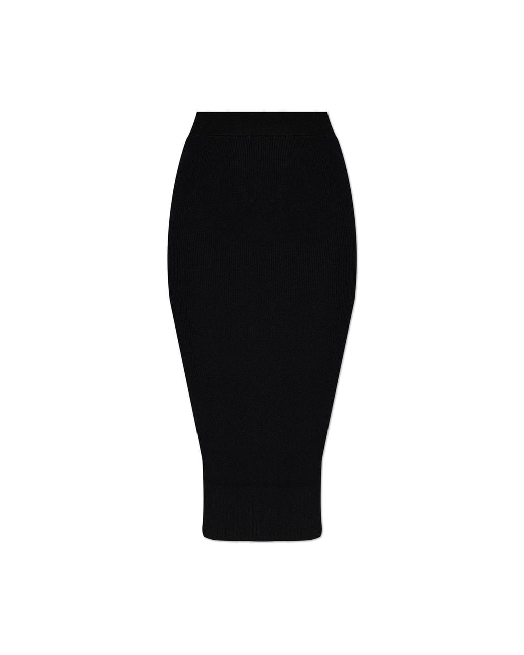 Dolce & Gabbana Black Pencil Skirt