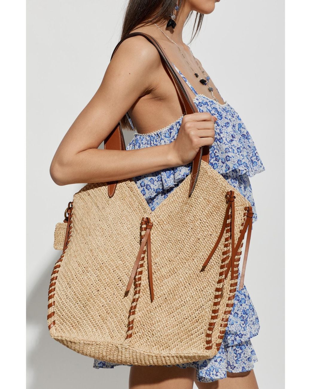 Isabel Marant Natural Shoulder Bag "Tampa"
