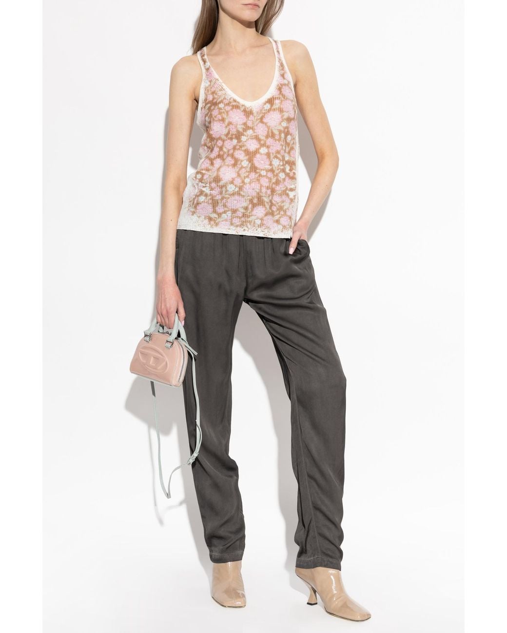 DIESEL Pink Top 'M-Blommin'
