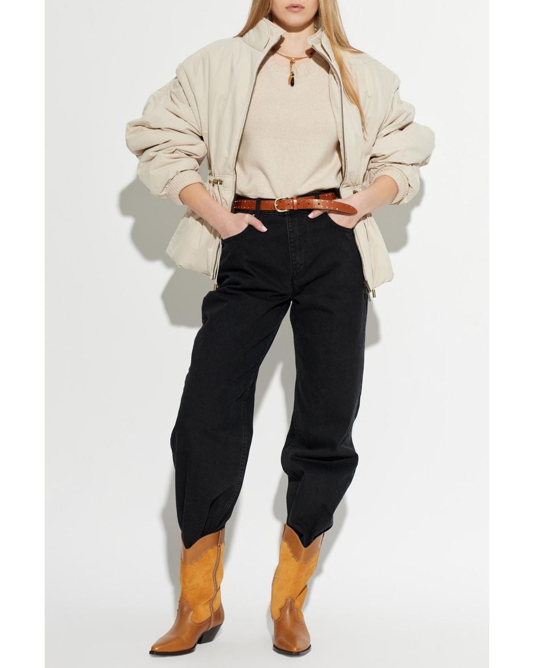 Isabel Marant White Sweater "Cornelia"