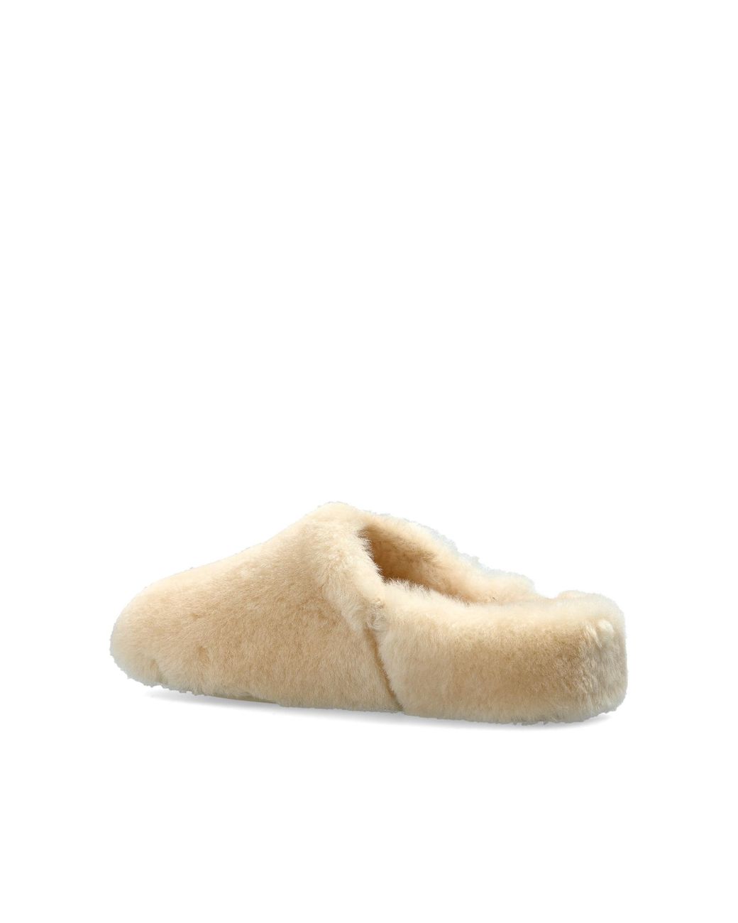 Ugg Green 'Elea Fluffed' Sliders