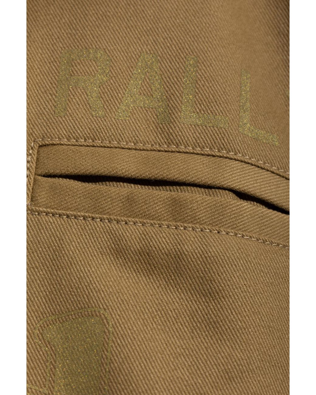 Rhude Natural Jacket With Logo for men