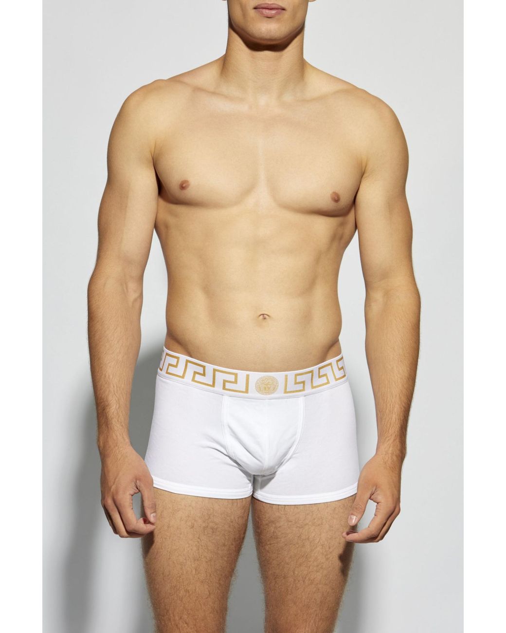 Versace White Three-Pack Of Boxer Shorts for men
