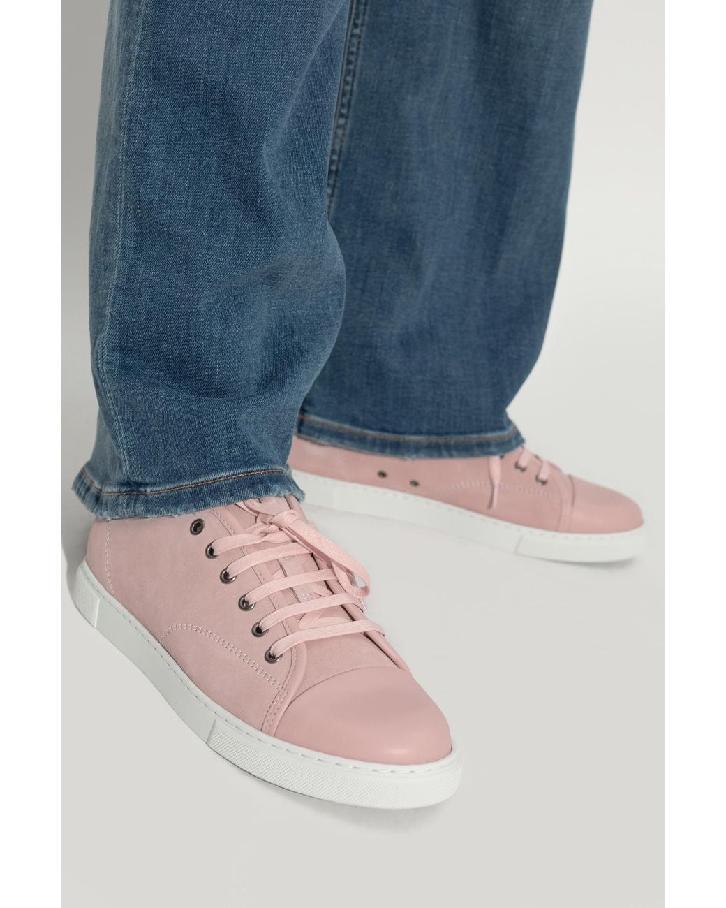 Lanvin Pink Sneakers