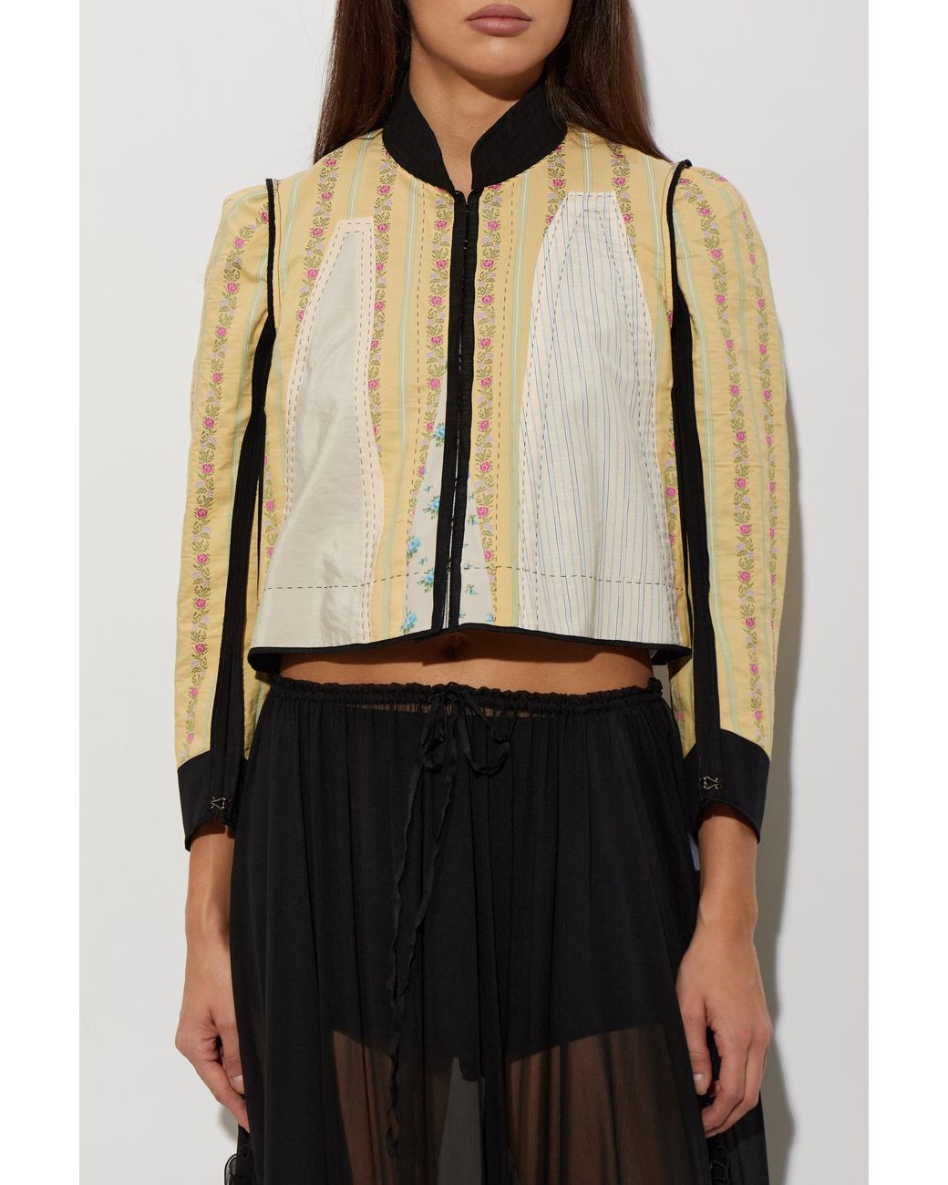 Chloé Black Short Jacket With A Back Vent