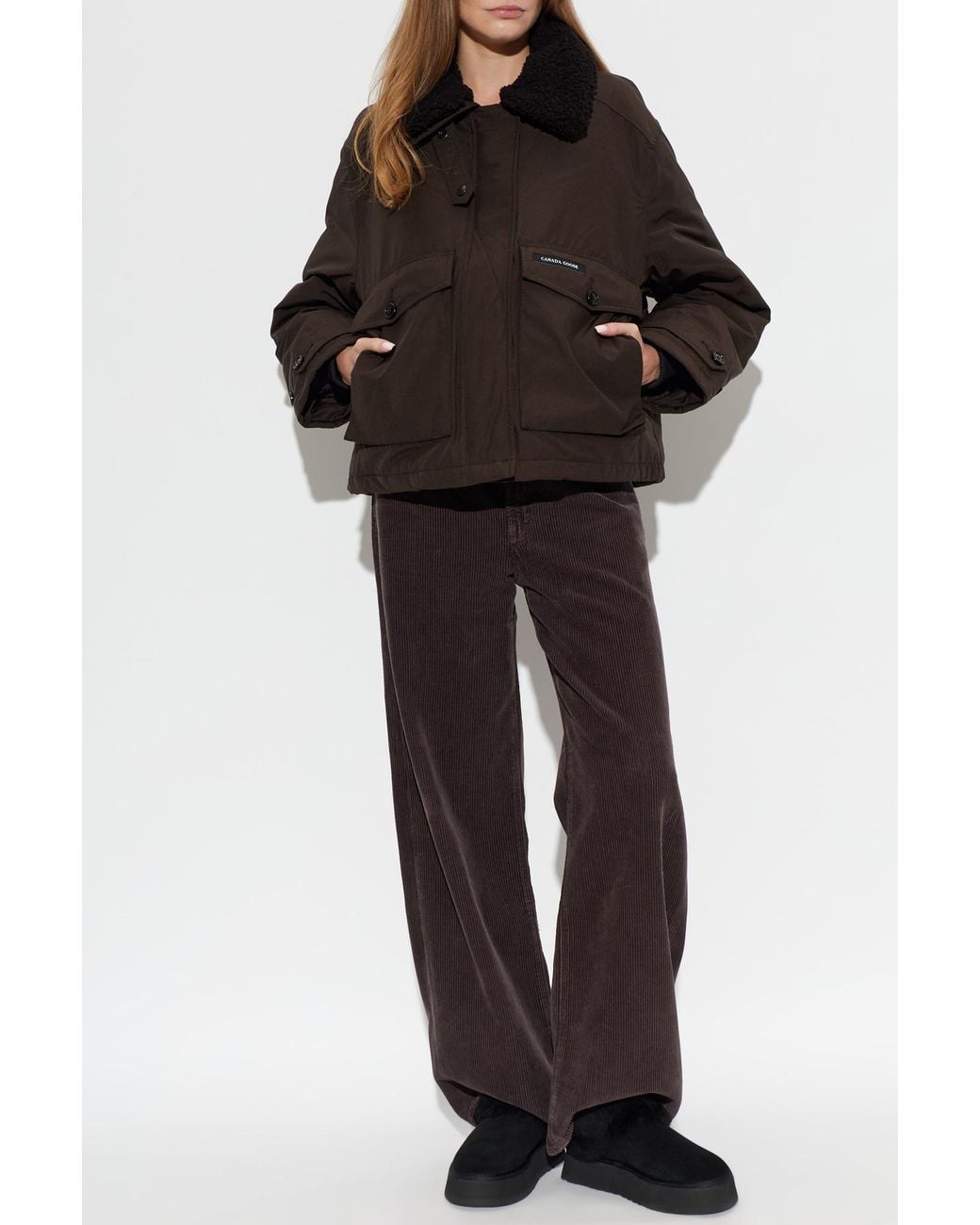 Canada Goose Black Down Jacket 'Scout'