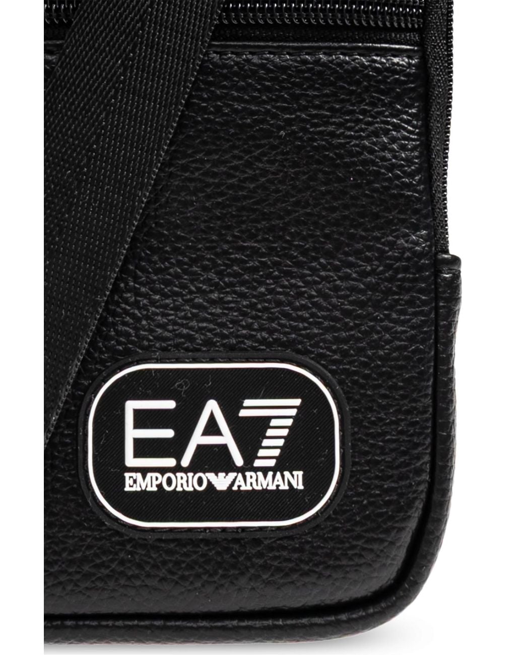 EA7 White Bag With Printed Logo for men