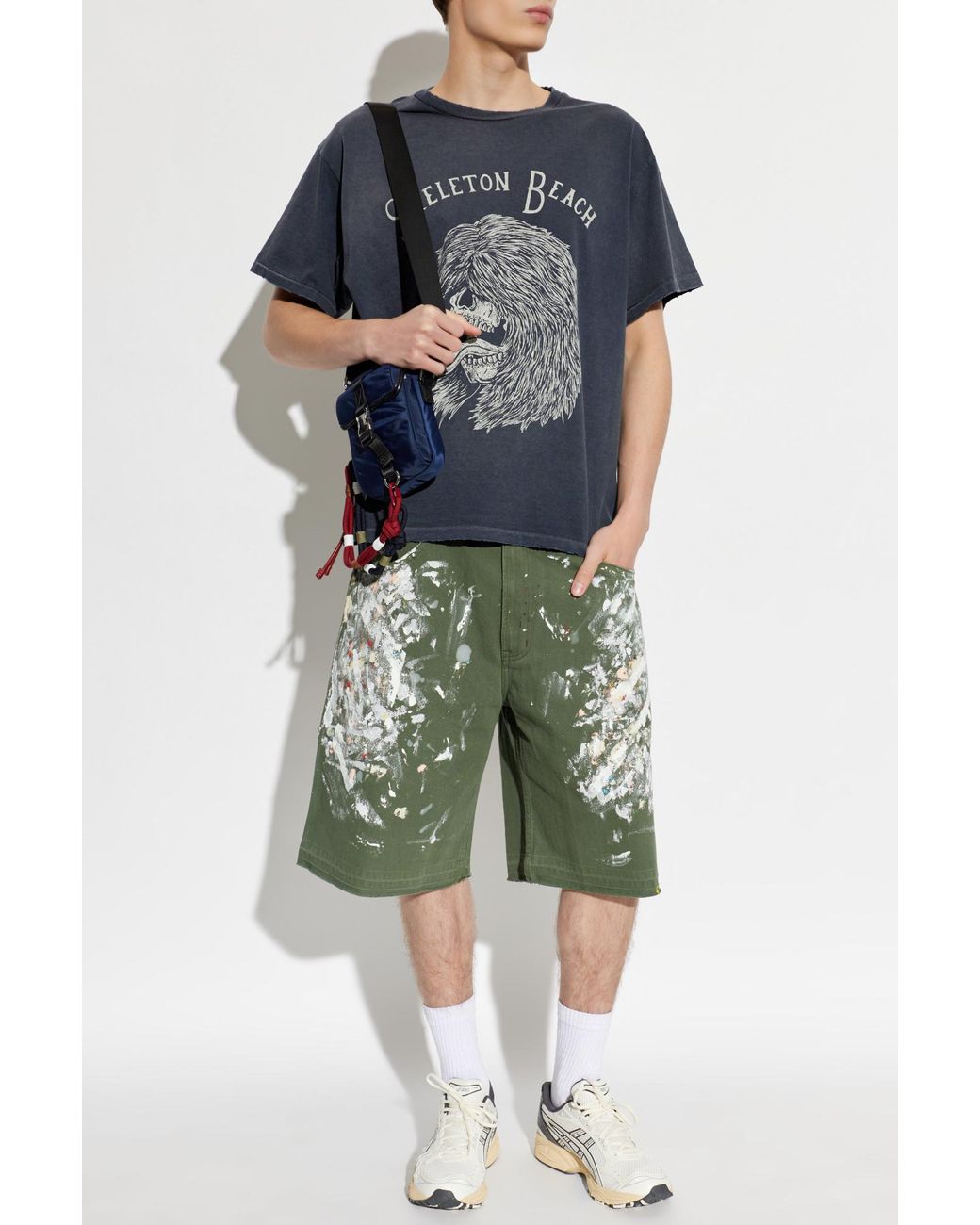 GALLERY DEPT. Blue T-Shirt With Print for men