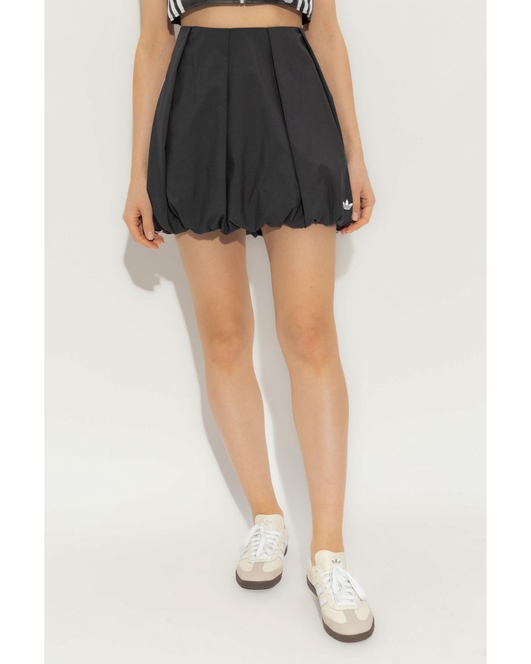 【adidas】BUBBLE SKIRT スカート adidas Originals Bubble Skirt in Black | Lyst