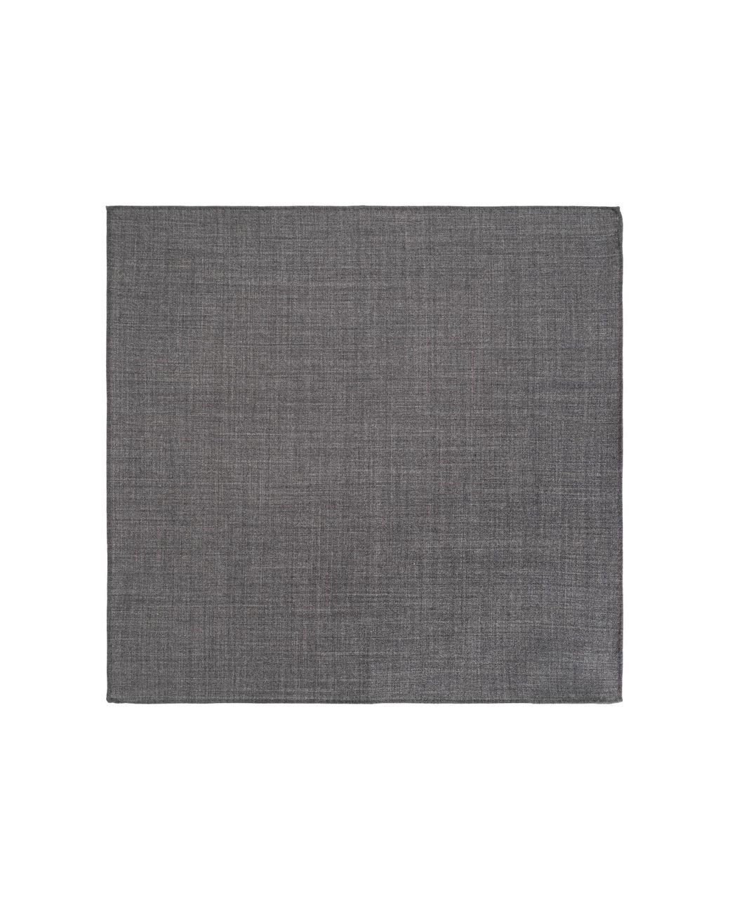 Emporio Armani Gray Wool Pocket Square for men