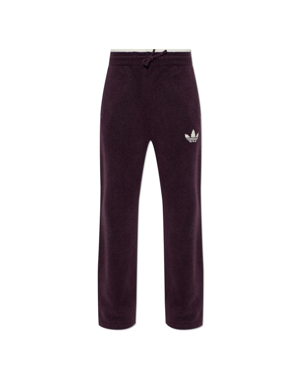 Adidas Originals Blue Wide-Leg Trousers