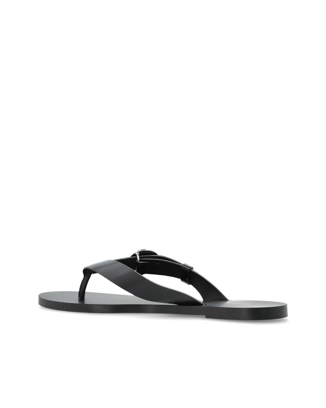 Coperni Black Leather Slides