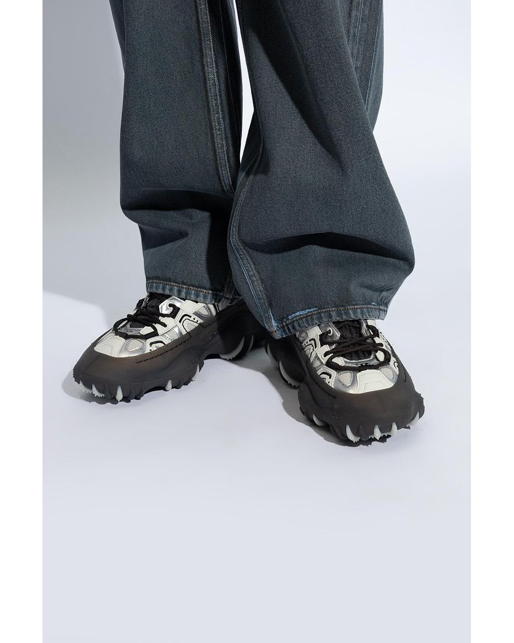 DIESEL S-Prototype P1-Sneakers With Transparent Rubber DIESEL S-Prototype P1-Sneakers With Transparent Rubber