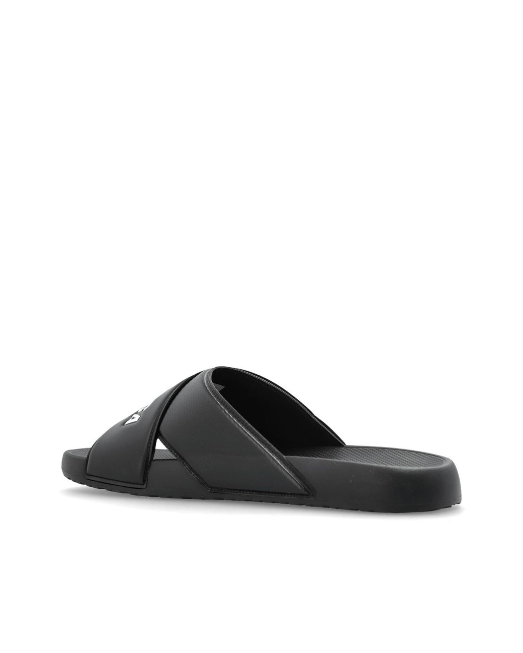 Balenciaga Black 'Sporty Pool' Slides for men