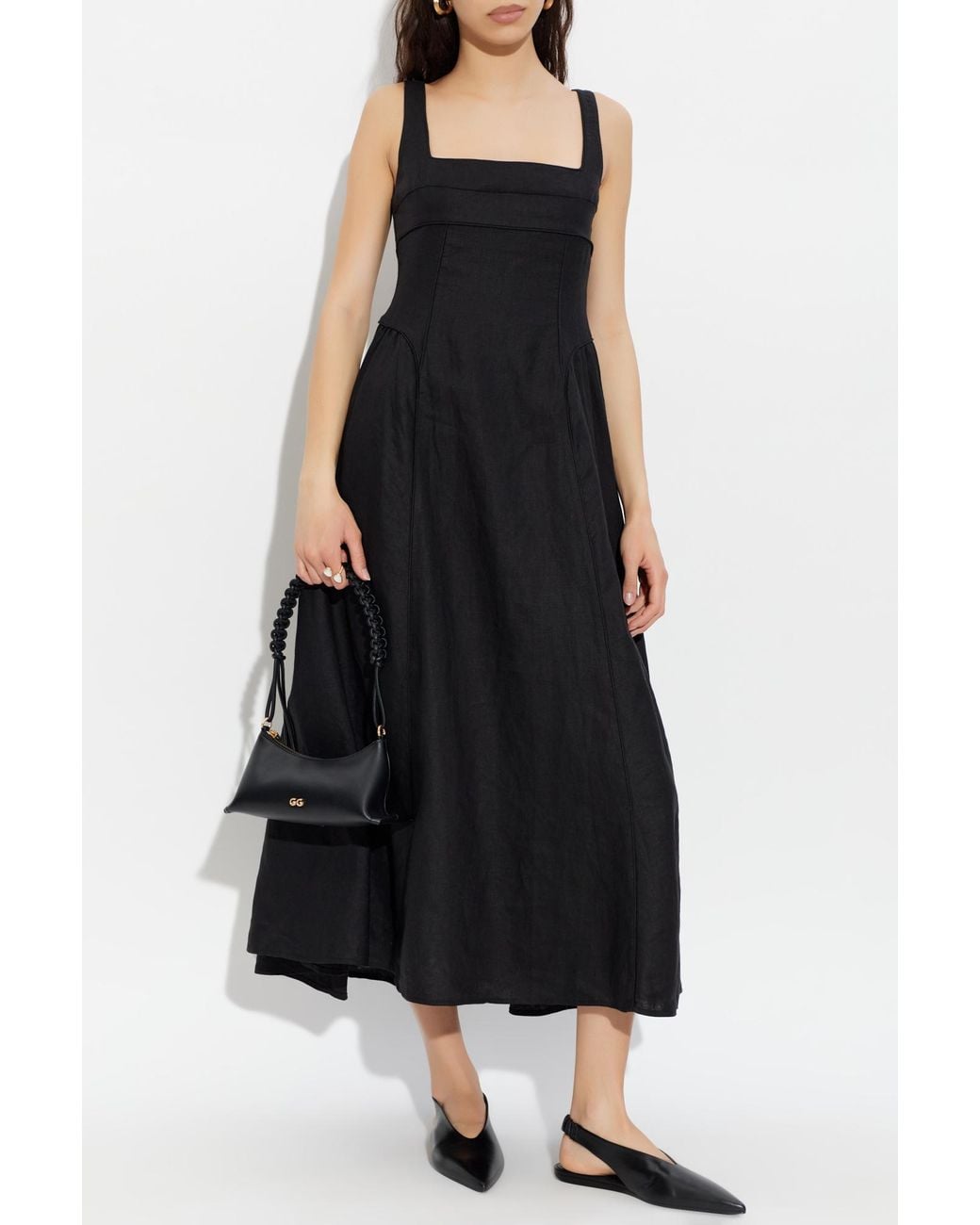 Cult Gaia Black Dress "Carla"