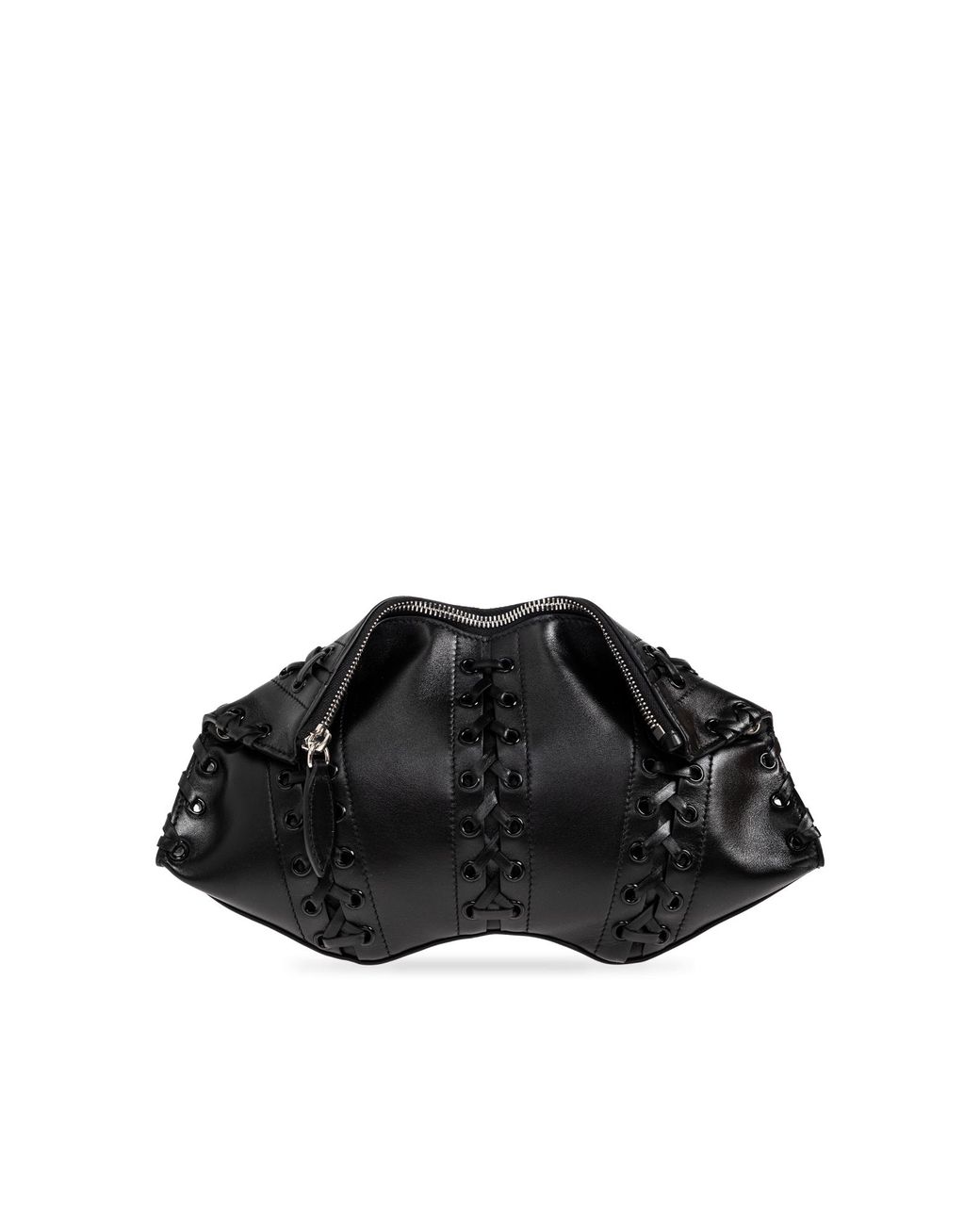 McQueen Black Manta Bag